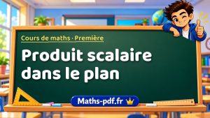Produit scalaire dans le plan