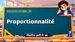 Proportionnalité