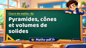 Pyramides, cônes et volumes de solides
