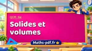 Solides et volumes