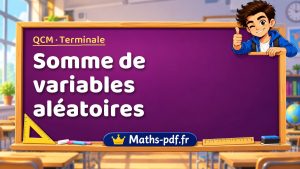 Somme de variables aléatoires