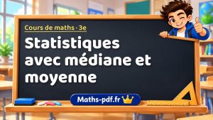 Statistiques avec médiane et moyenne