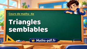 Triangles semblables