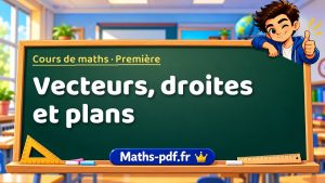 Vecteurs, droites et plans
