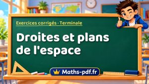 Droites et plans de l’espace