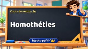 Homothéties