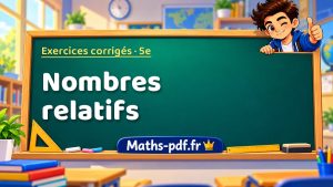 Nombres relatifs