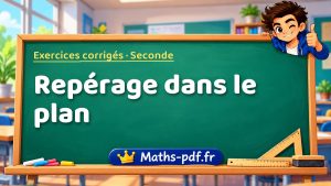 Repérage dans le plan