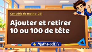 Ajouter et retirer 10 ou 100 de tête