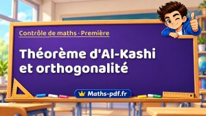 Théorème d’Al-Kashi et orthogonalité
