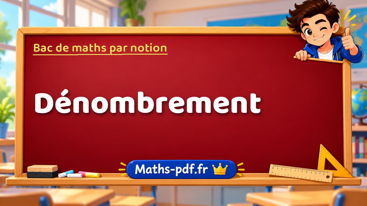 Bac de maths : Dénombrement, les exercices des sujets officiels