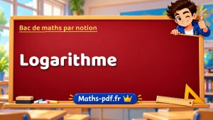 Bac de maths : Logarithme, les exercices des sujets officiels
