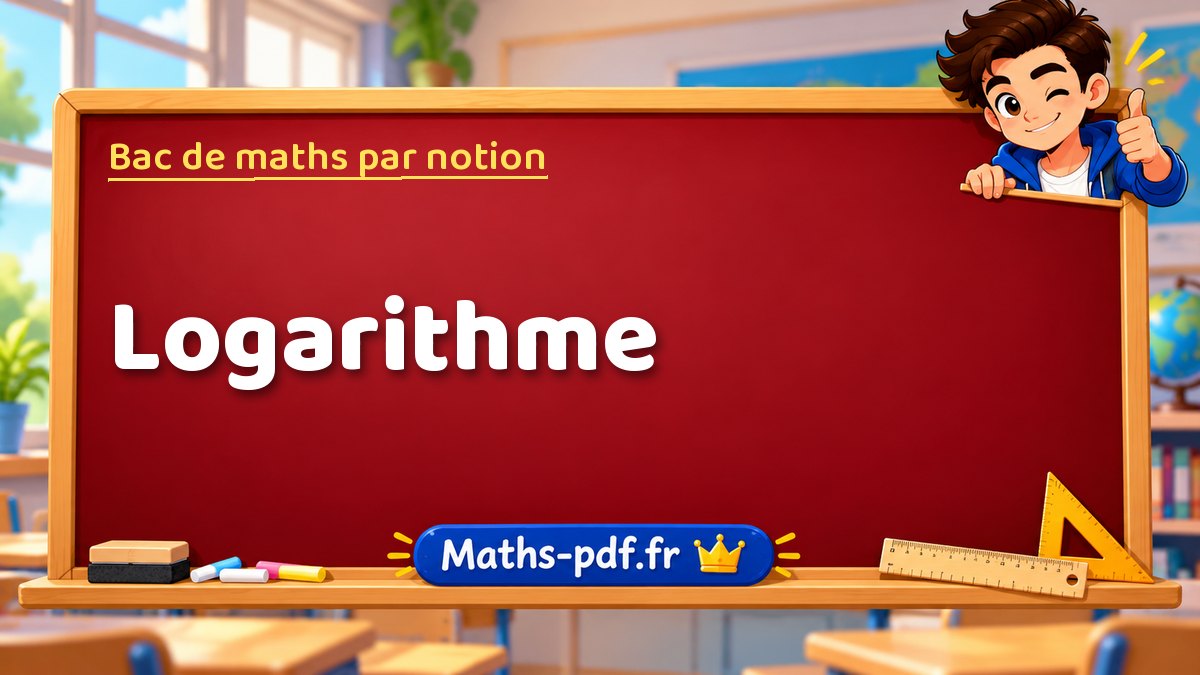Bac de maths : Logarithme, les exercices des sujets officiels