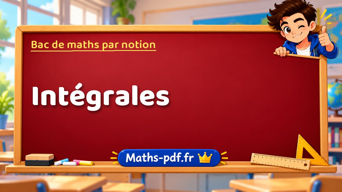 Bac de maths : Intégrales, les exercices des sujets officiels