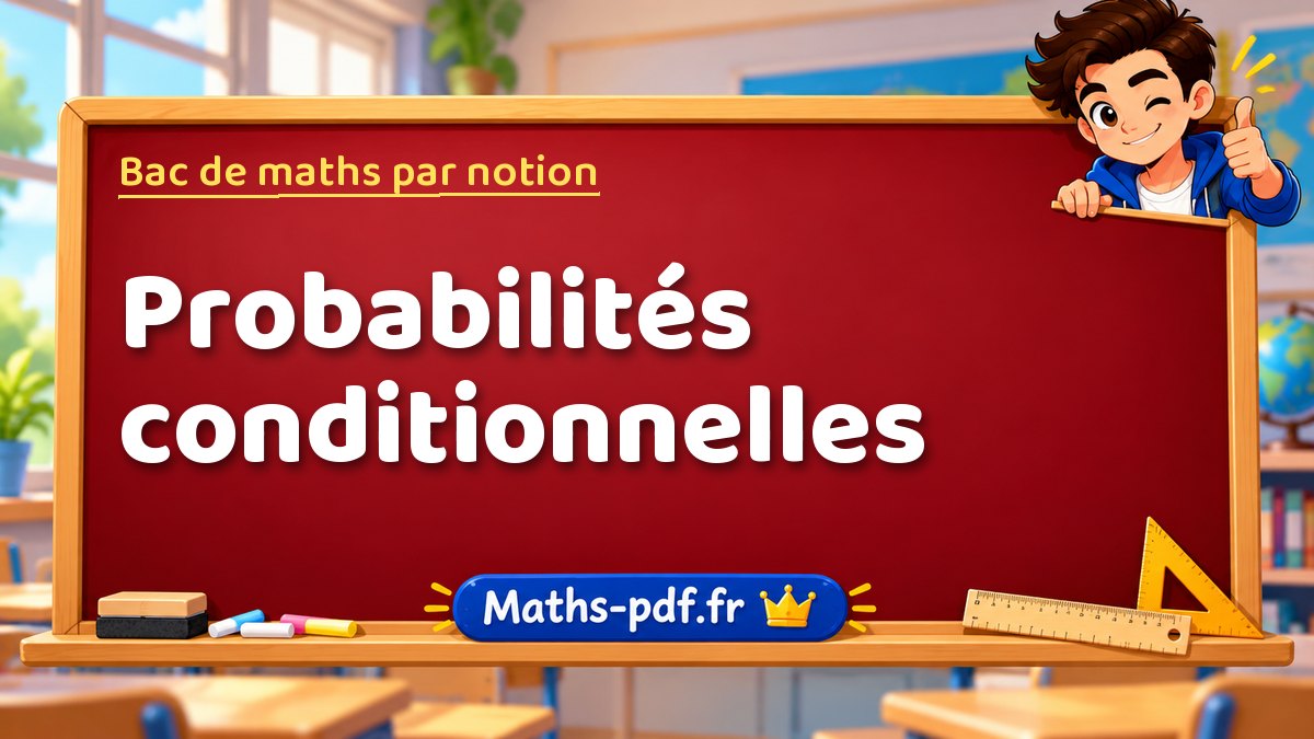 Bac de maths : Probabilités conditionnelles, les exercices des sujets officiels