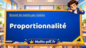 Brevet de maths : Proportionnalité, les exercices des sujets officiels