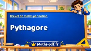 Brevet de maths : Pythagore, les exercices des sujets officiels