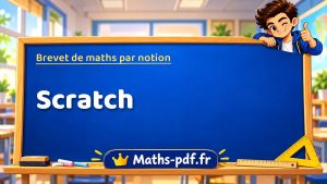 Brevet de maths : Scratch, les exercices des sujets officiels