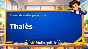 Brevet de maths : Thalès, les exercices des sujets officiels