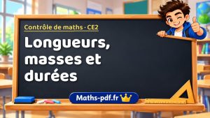 Longueurs, masses et durées