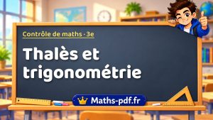 Thalès et trigonométrie