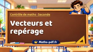 Vecteurs et repérage