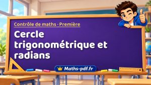 Cercle trigonométrique et radians