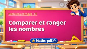 Comparer et ranger les nombres