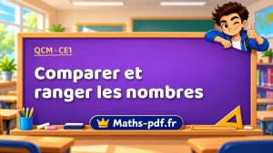 Comparer et ranger les nombres