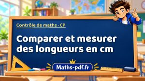 Comparer et mesurer des longueurs en cm