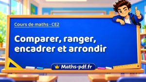 Comparer, ranger, encadrer et arrondir