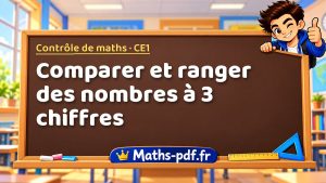 Comparer et ranger des nombres à 3 chiffres