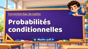 Correction du bac de maths : Probabilités conditionnelles, exercices des sujets officiels