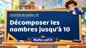 Décomposer les nombres jusqu’à 10