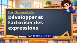 Développer et factoriser des expressions