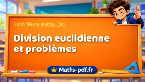 Division euclidienne et problèmes