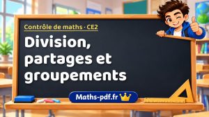 Division, partages et groupements