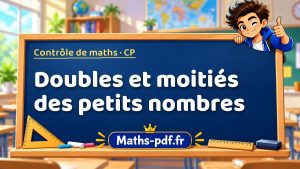 Doubles et moitiés des petits nombres