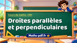Droites parallèles et perpendiculaires