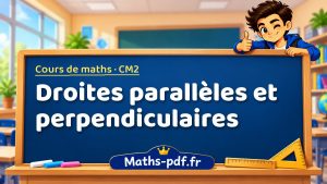 Droites parallèles et perpendiculaires