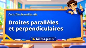 Droites parallèles et perpendiculaires