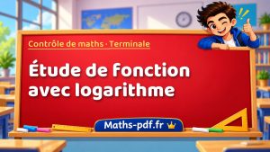 Étude de fonction avec logarithme