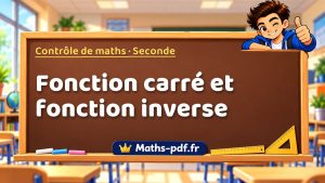 Fonction carré et fonction inverse