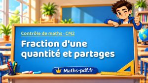 Fraction d’une quantité et partages
