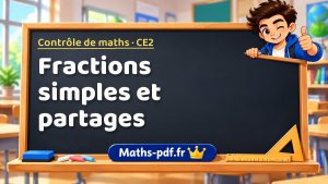 Fractions simples et partages