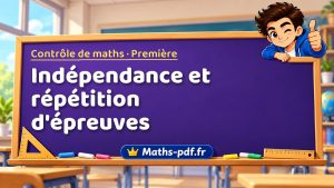 Indépendance et répétition d’épreuves
