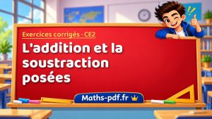 L’addition et la soustraction posées