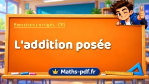 L’addition posée