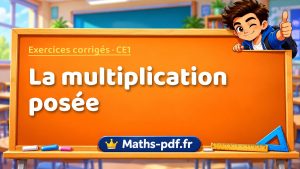 La multiplication posée