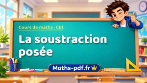 La soustraction posée